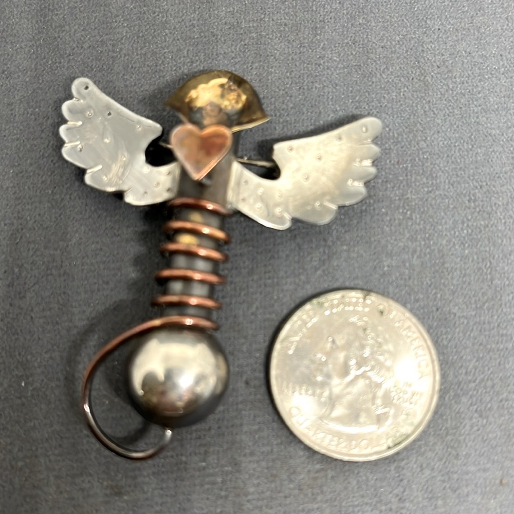 Vintage signed Thomas Mann angel.